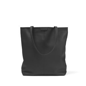 NWOT Leatherology Uptown Vertical Tote Bag Grey